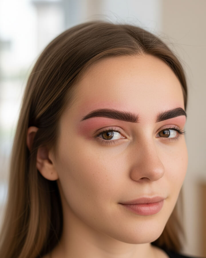 After Microblading Treatment