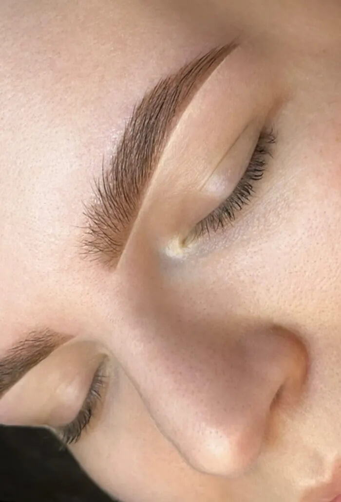 Step 3 Implemeting Ombre Brow